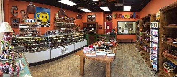 Cypress Chocolate Factory Copper Kettle Chocolate Factory