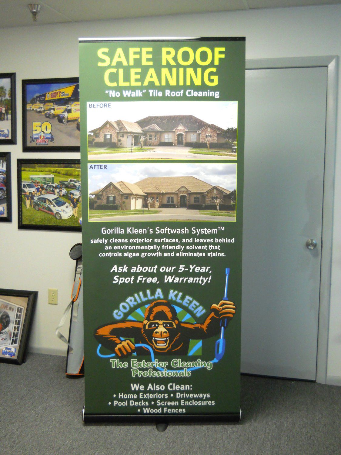 Changable Retracable Tradeshow Display