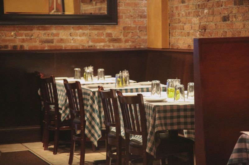 restaurant tables
