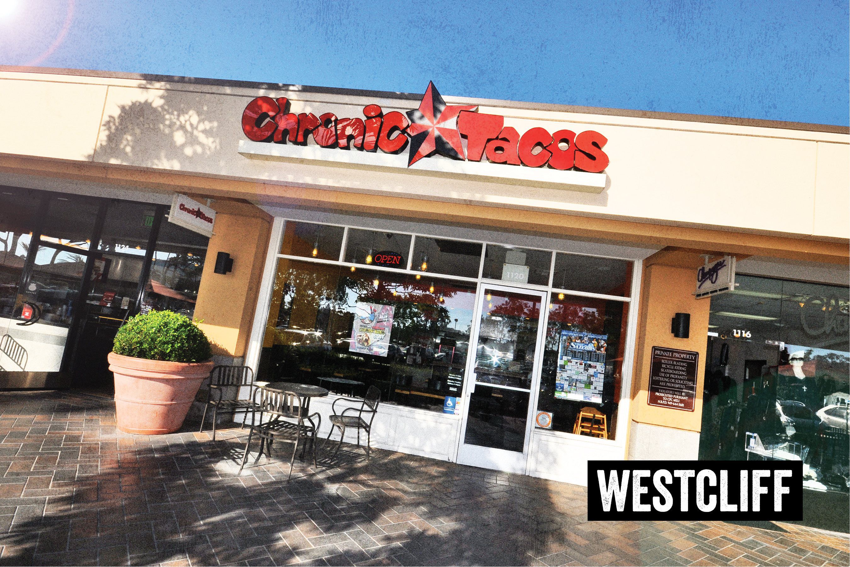 Newport Beach Westcliff Chronic Tacos Mexican Grill