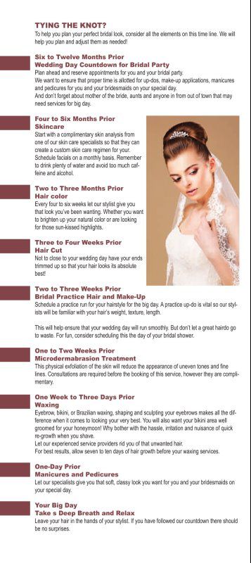 wedding brochure