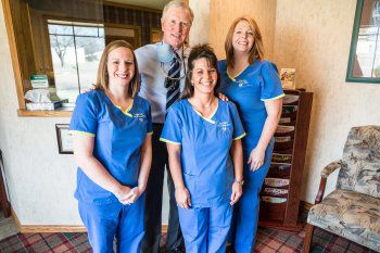 Dr woodruff and clinic staff