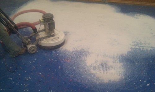 Removal of epoxy floor coating