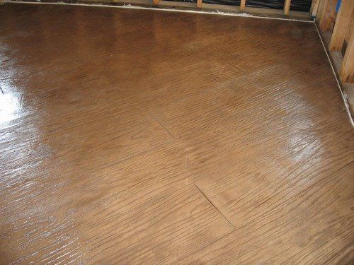 Stamped Concrete - Interior Floor - Pacific Boardwalk