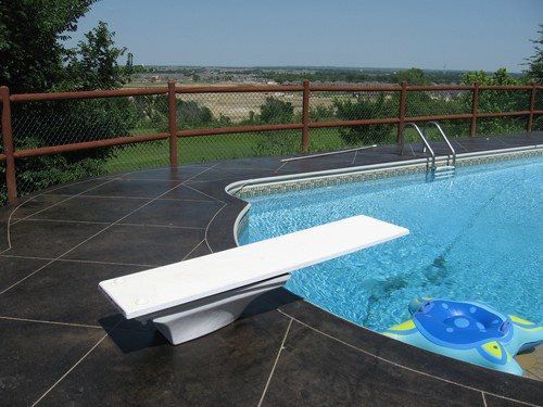 Pool Decks concrete in oklahoma