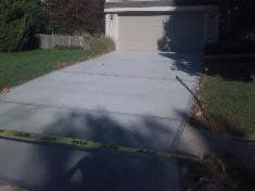 New driveway replacement