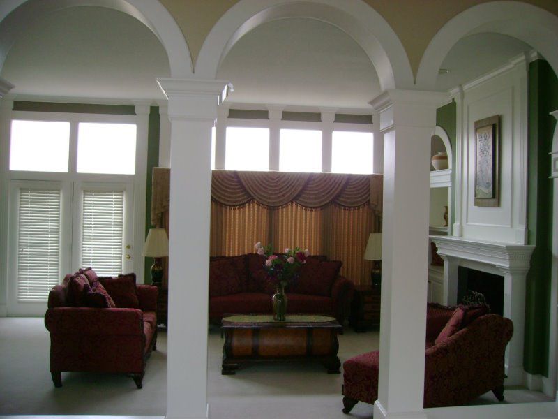 Interior remodel with entire re-paint