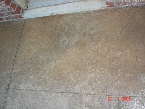 Stamped Concrete - Italian Slate