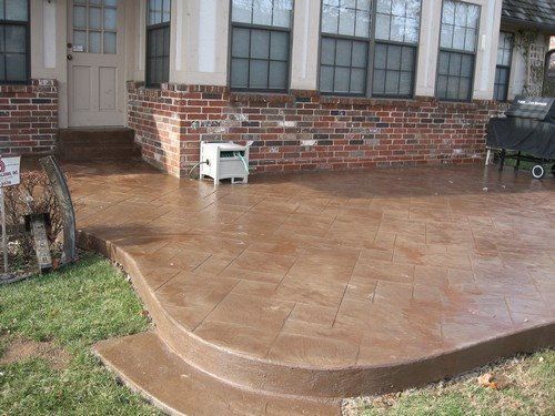 Stamped Concrete - Patio - Royal Ashlar
