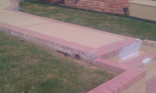 Before New Spray Texture - Walk & Steps