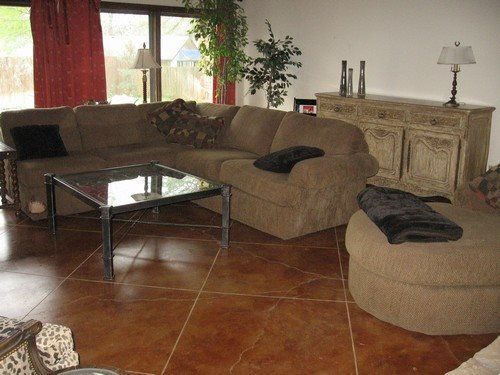 Stain & Score - Interior Floor (Cola)