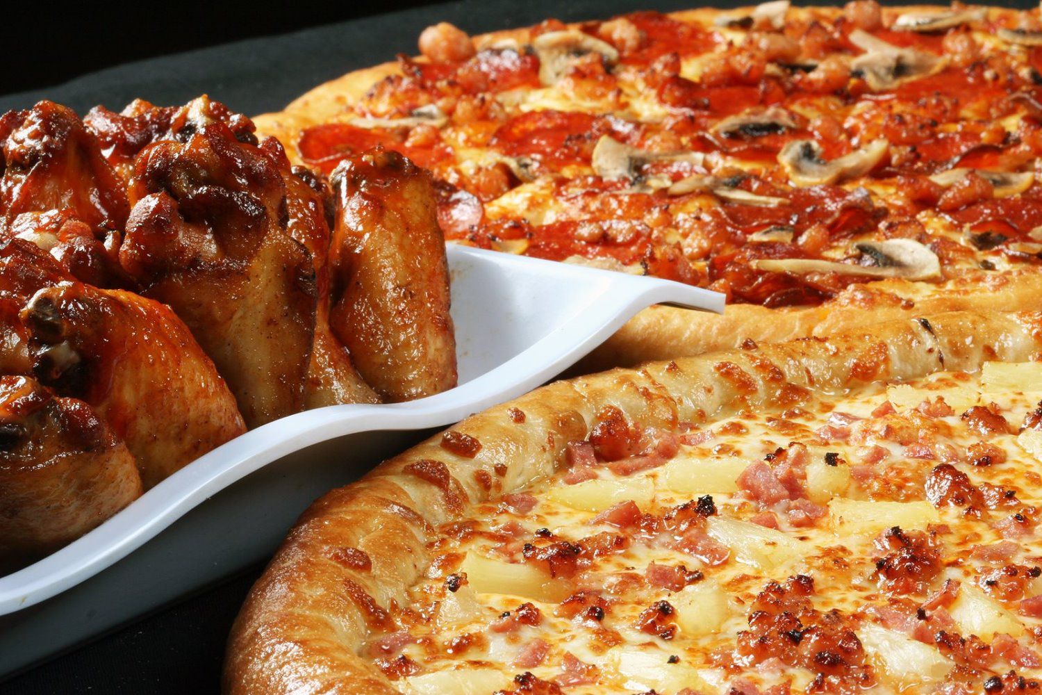 bigstock pizza combos with wing