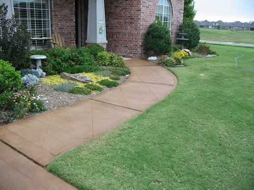 Stain - Sidewalk (Cola on old concrete)