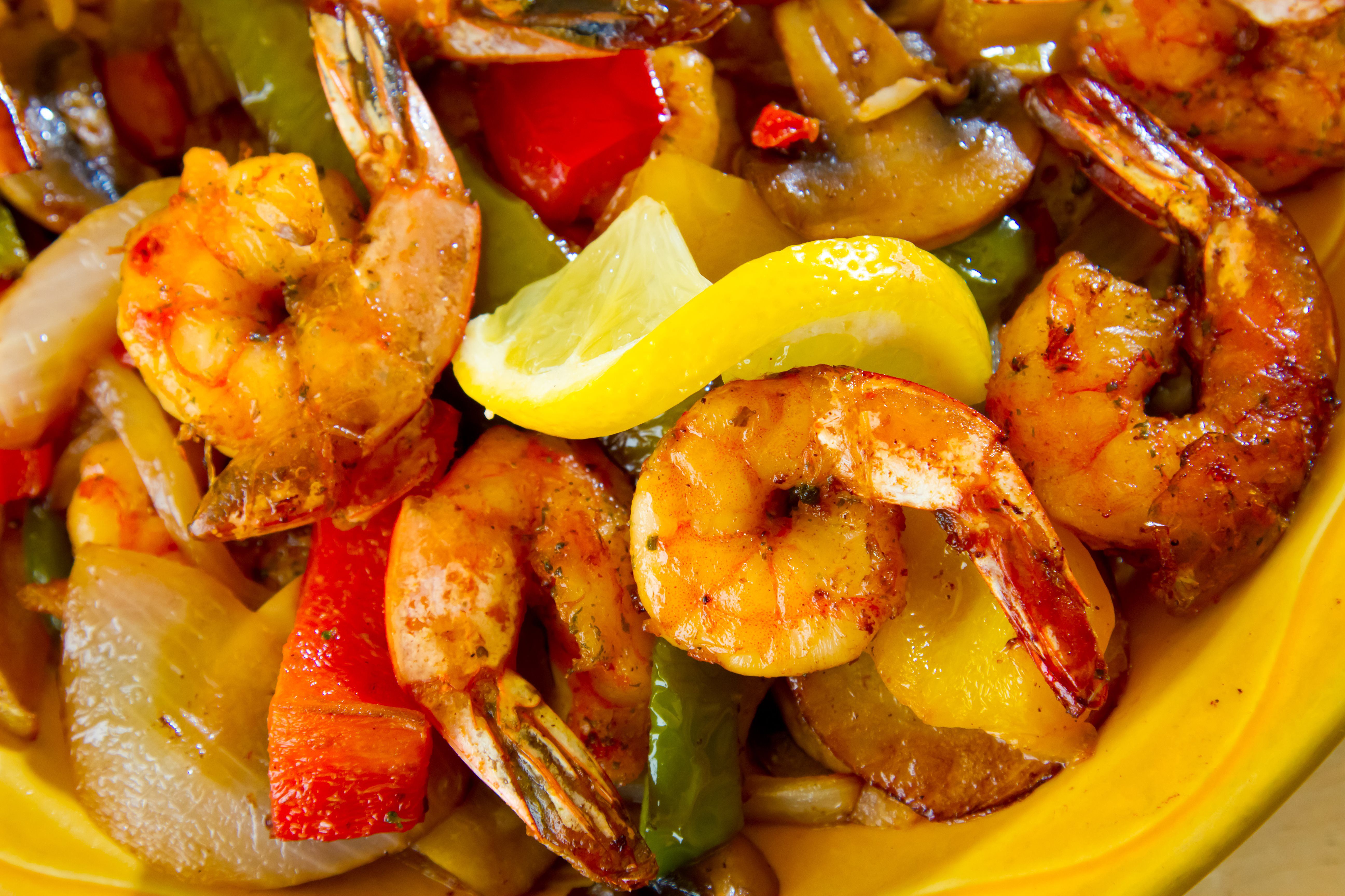 Shrimp Fajitas