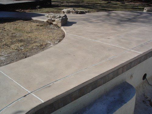 Hand Trowel Overlay- Pool Deck (light highlighting)