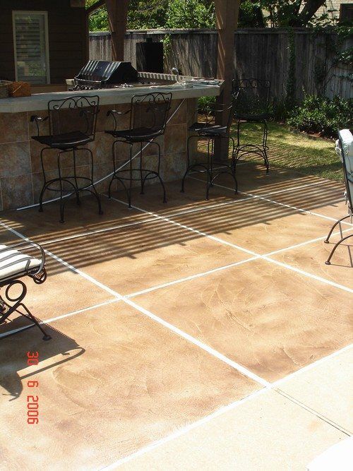 Hand Trowel Overlay - Stain (Black)