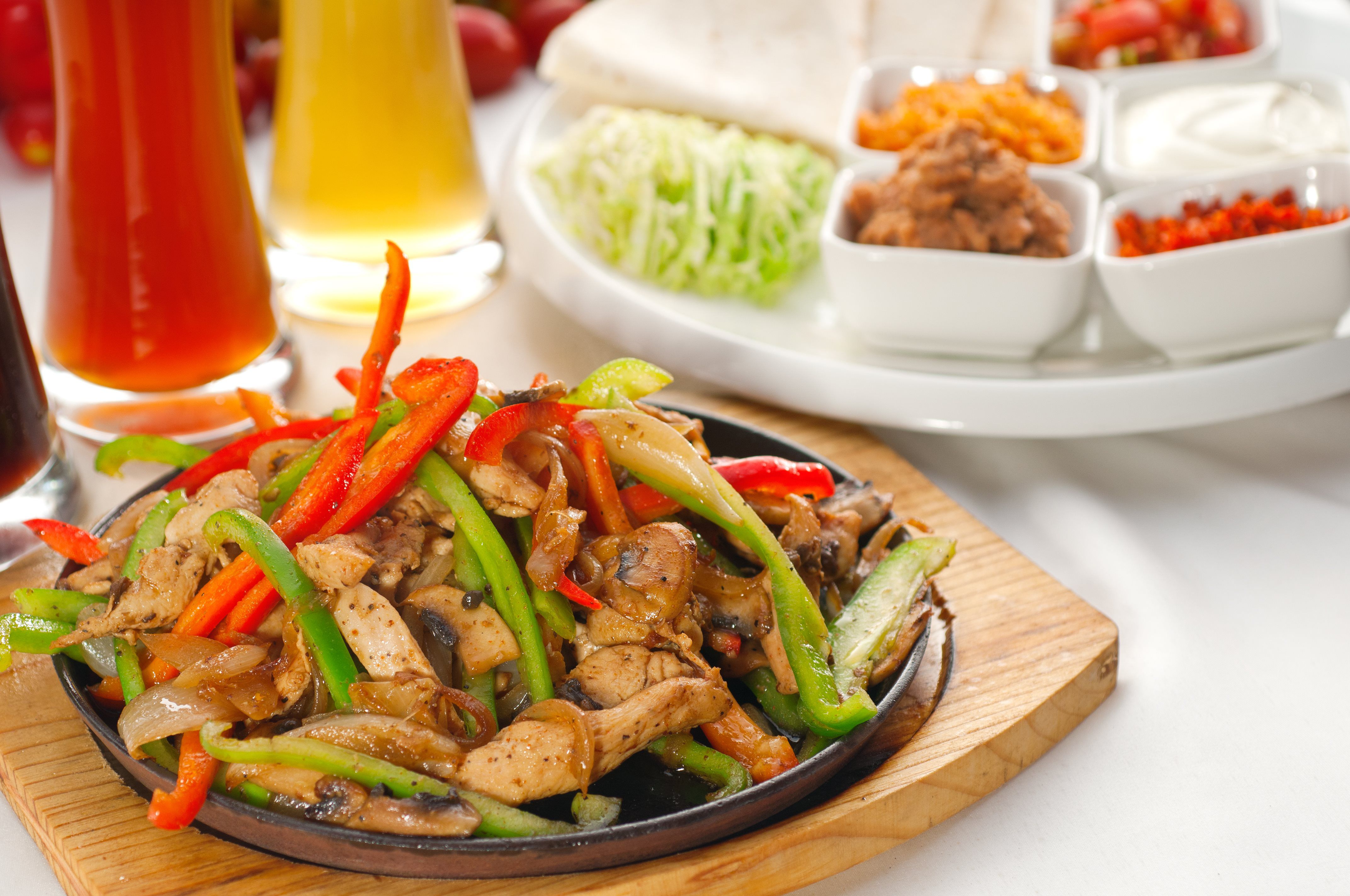 Grilled Chicken Fajitas