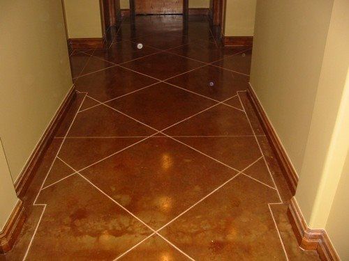 Stain & Score - Interior Floor