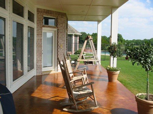 Concrete Stain - Patio (English Red)