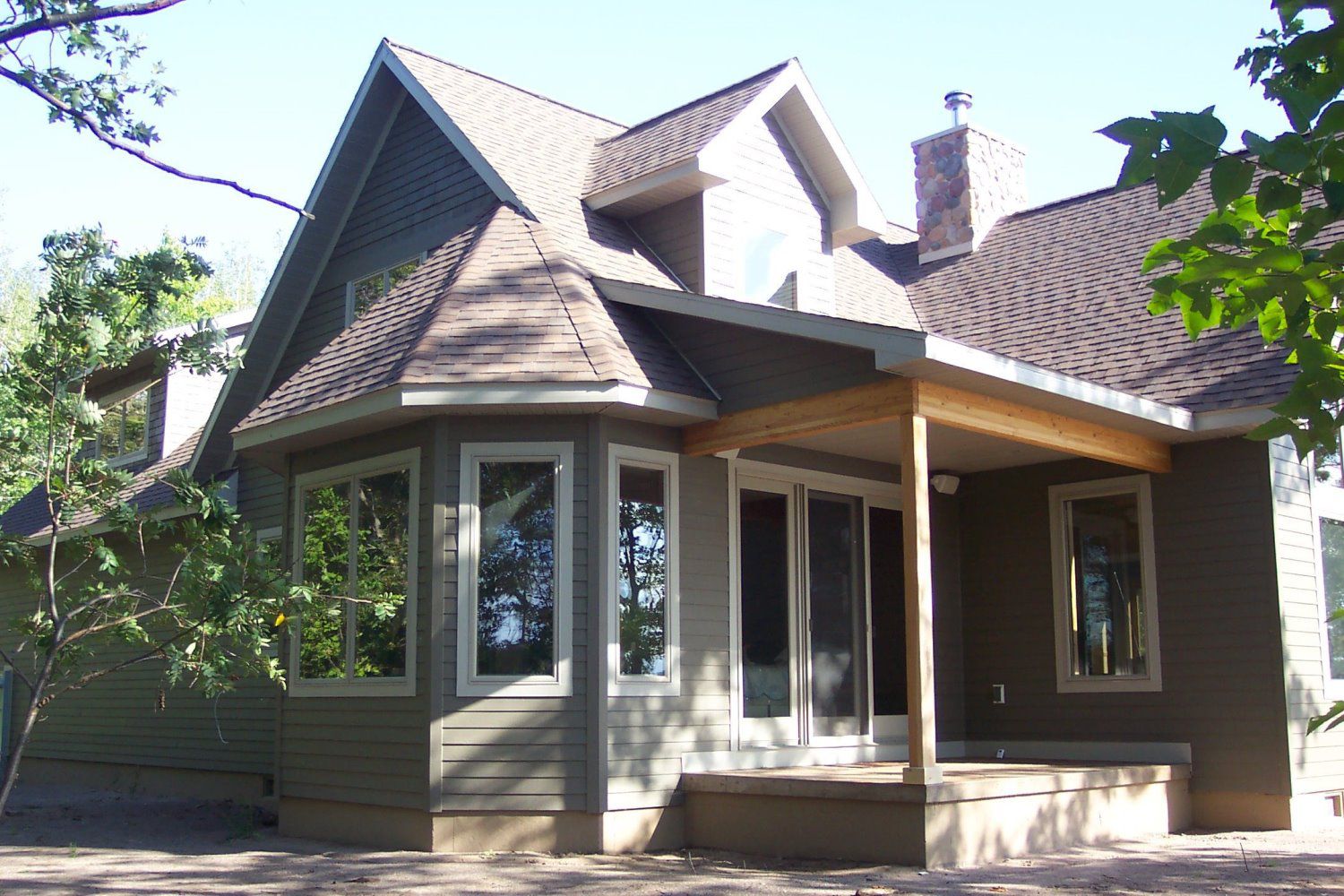 newly remodelled house