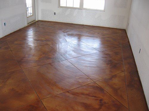 Hand Trowel Overlay - Stain & Score