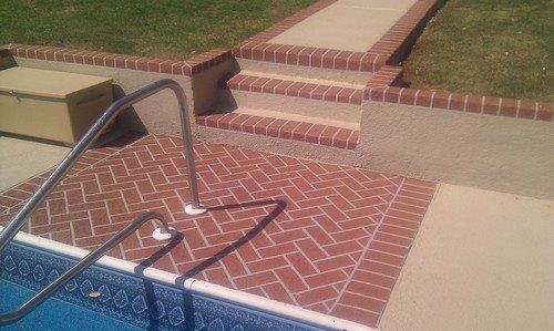 After (Herringbone Pattern) - Spray Texture