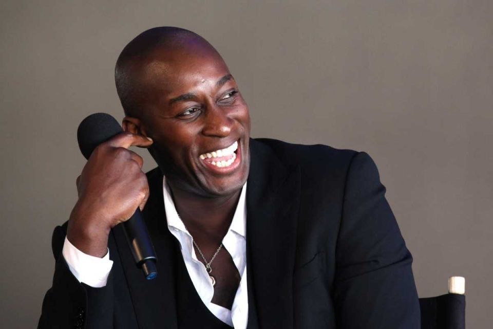 Jermaine Paul laughing 