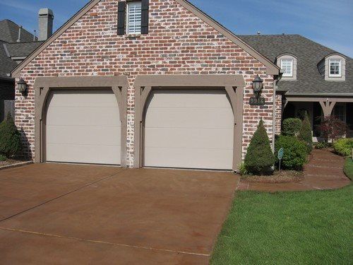 Stained Concrete - Driveway (Eco-Stain)