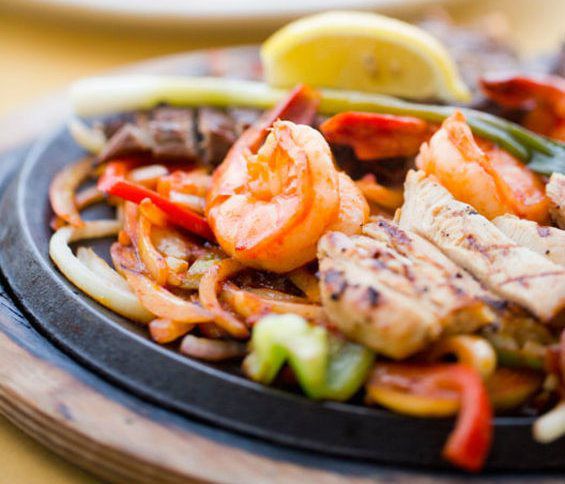 Grilled Chicken & Carne Asada Fajitas