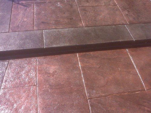 Stamped Concrete with Border